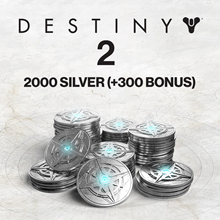 2000 ед. серебра Destiny 2 (+300 ед. в подарок)✅ПСН