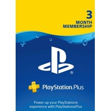 Sony Playstation Plus 3-месячная подписка (RUS)