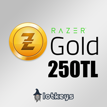 🇹🇷Подарочная карта Razer Gold 250 TL-TRY🇹🇷