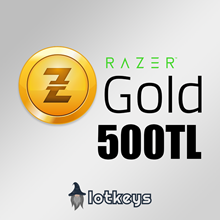 🇹🇷Подарочная карта Razer Gold 500 TL-TRY🇹🇷