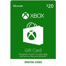 🇺🇸Подарочная карта на 20$ USD Xbox Live (USA)🇺🇸