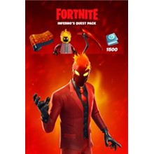 ✅ FORTNITE - INFERNO'S QUEST PACK❗XBOX ONE / X|S🔑+🎁