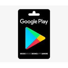 Google Play Подарочная карта 5-100 EUR Испания