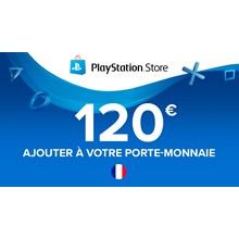 Playstation Network France €120 EUR Balance Account