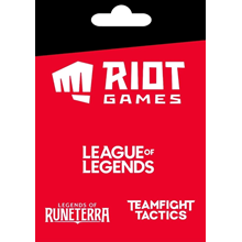 🖤RIOT 5-200 $ USD Valorant + League of Legends USA🇺🇸