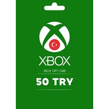 🟩 XBOX Live Gift Card 50 TRY 🟥 Turkey 🚀 AUTO