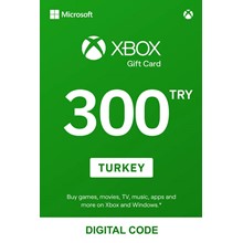 ✅ Xbox live 🔥 Gift Card 300 TL (TURKEY) 💳 0 %