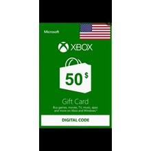 🇺🇸 XBOX Live $50 Prepaid Card USA KEY 🇺🇸