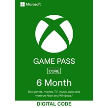 🔑 XBOX Game Pass Core 6 Months India✅🅿 PAYPAL