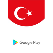 ⭐️ Google Play 100 TL  gift card (Official KEY) Turkey