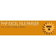 PHP EXCEL FILE PARSER