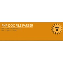 PHP DOC FILE PARSER