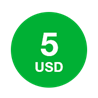 5 долларов - Ваучер пополнения Mitraphone