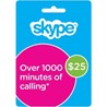 Skype ваучер 25 USD - без комиссии