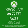 Подарочная карта xBox Live 25 BRL (Бразилия)