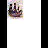 Бумажная модель корабля Джека Воробья -Чёрная жемчужина